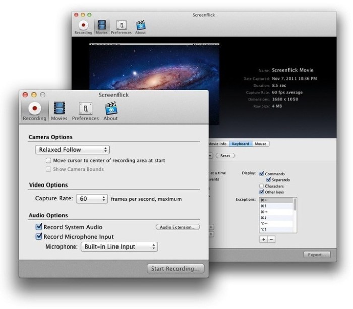 for mac os x Screenflick 2.7.45